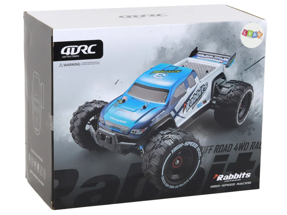 Rabbits RC terenski automobil s pogonom na 4 kotača, plavi 2.4G_5
