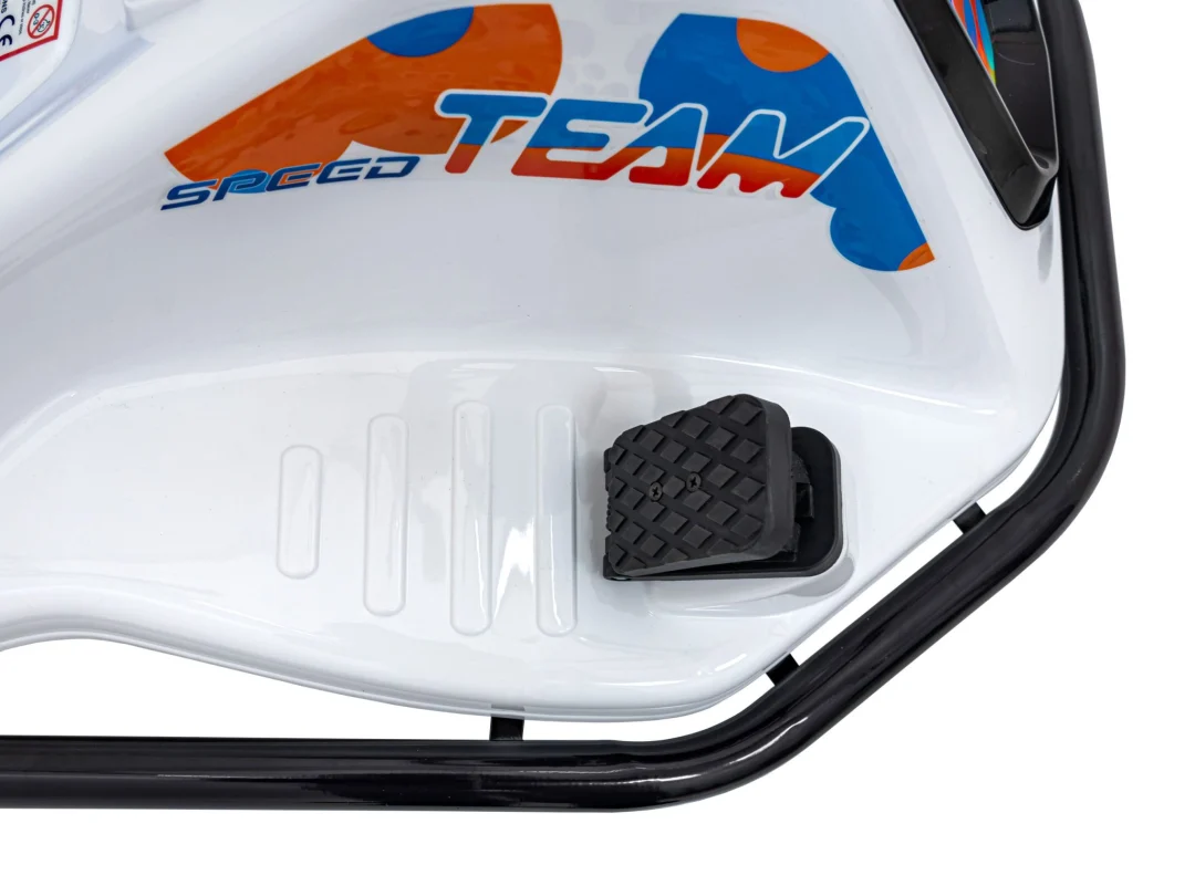 Racing Drifter vozilo na baterije za djecu, bijelo + Drift funkcija + LED audio auto na akumulator_20