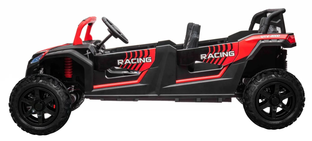 Racing UTV2000 buggy 4 sjedala, crveni buggy na akumulator_4