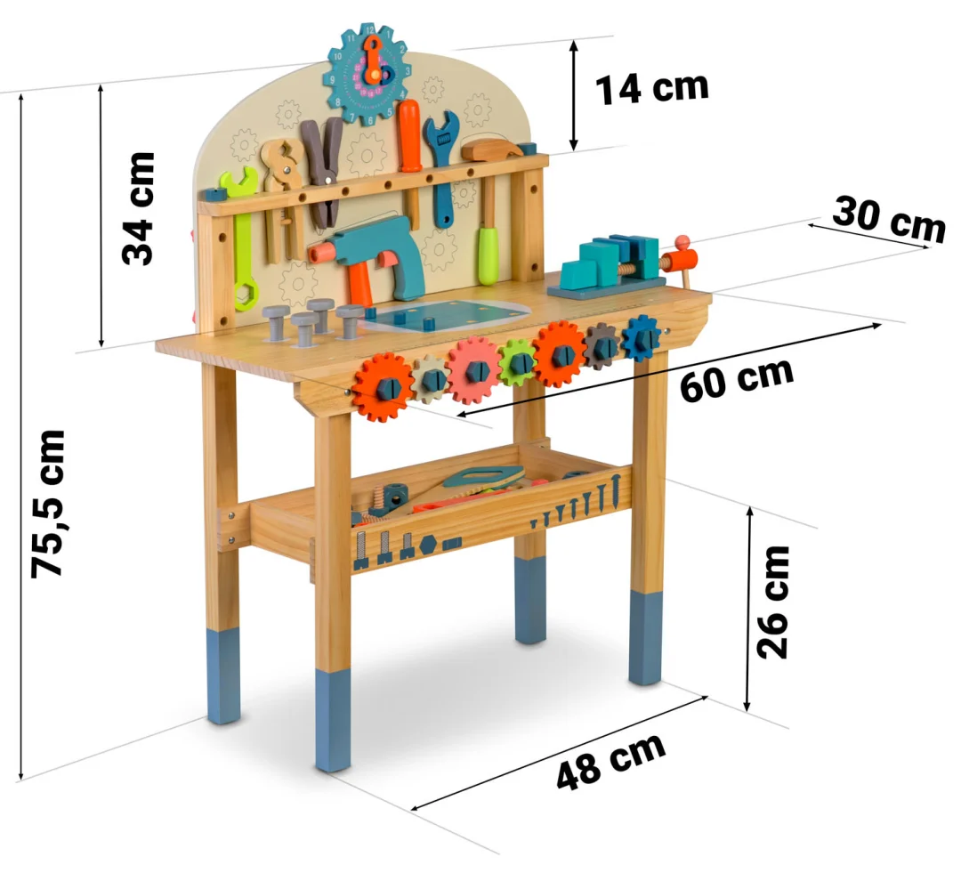 Radionica za drveni alat RK-876 Ricokids_9