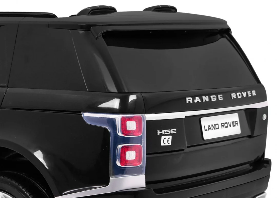 Range Rover HSE dječji automobil s 2 sjedala, crni SUV + daljinski upravljač, crna_12