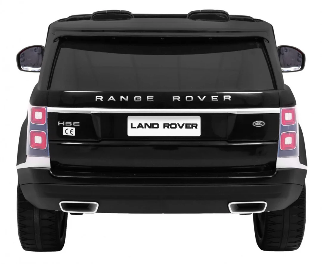 Range Rover HSE dječji automobil s 2 sjedala, crni SUV + daljinski upravljač, crna_6