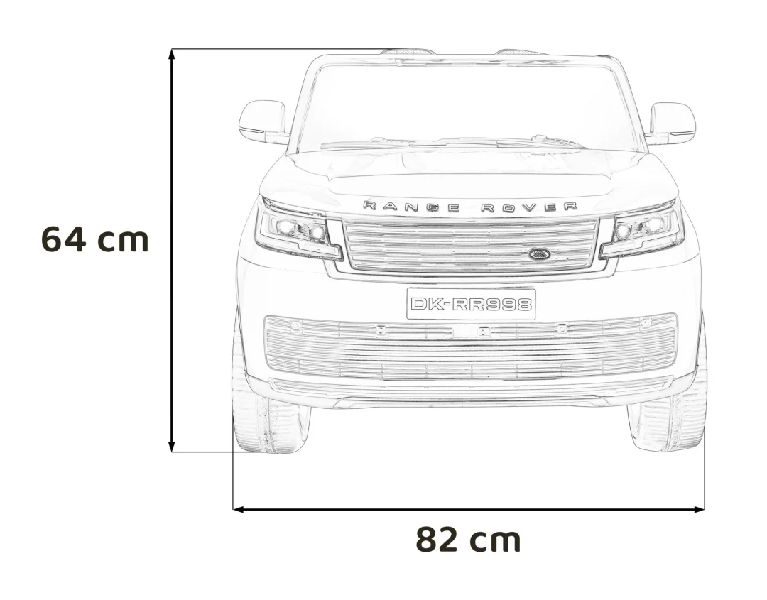 Range Rover SUV Lift na akumulator, crni_2