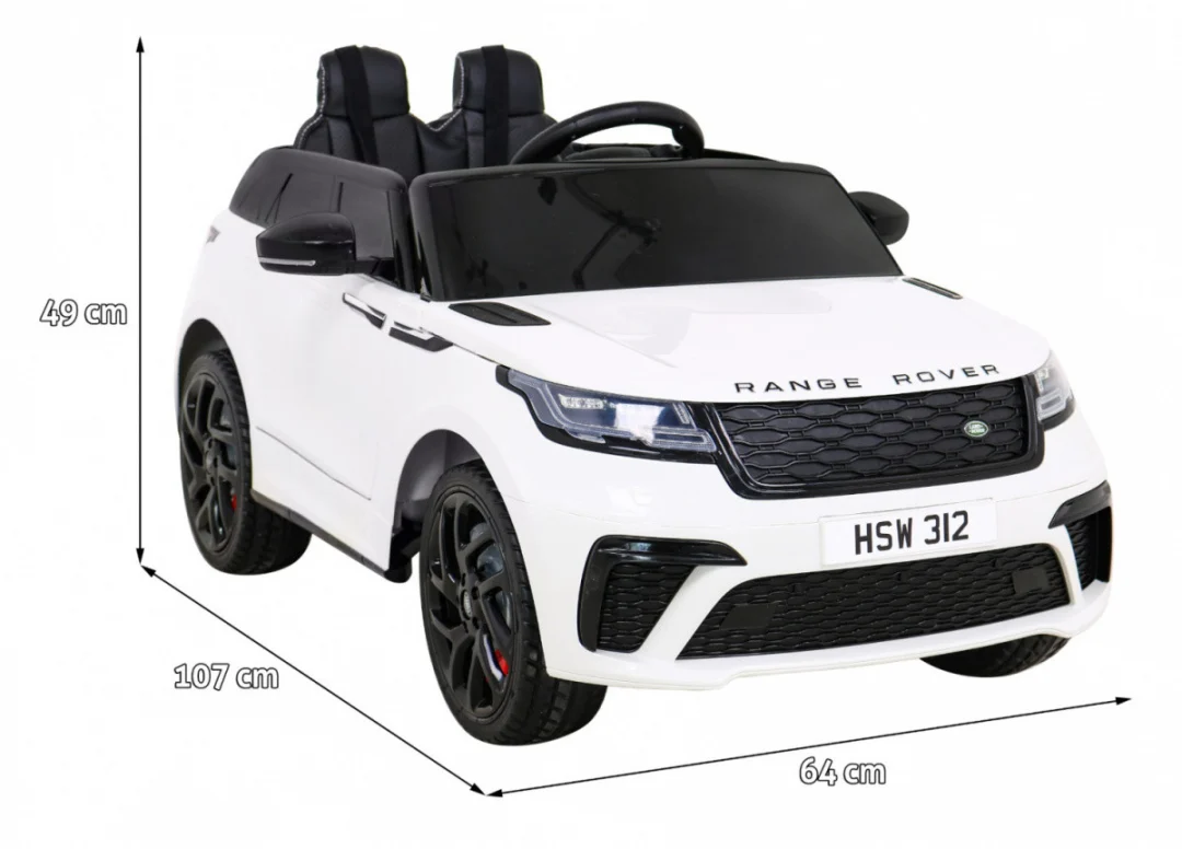 Range Rover Velar baterija bijela + daljinski upravljač + EVA + spori start + MP3 LED_2