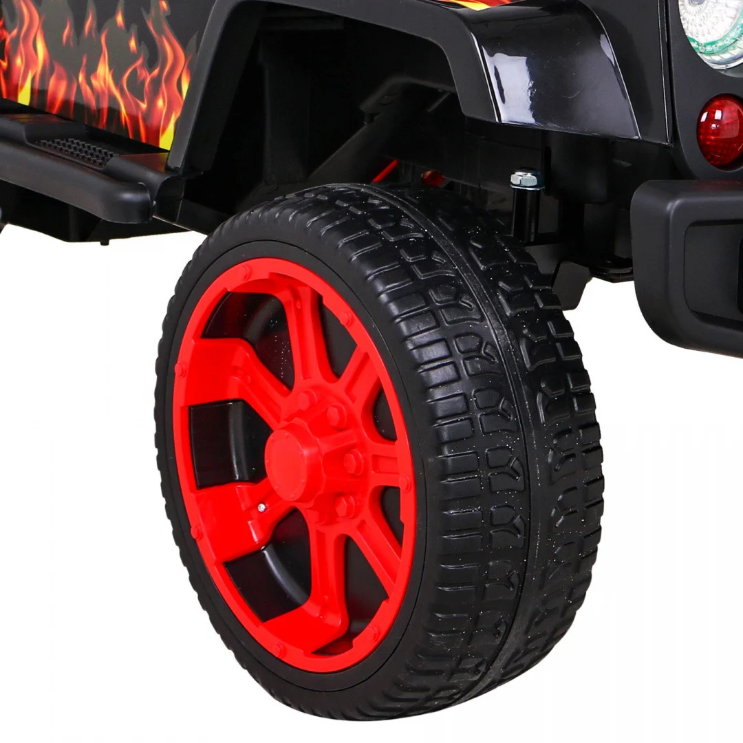 Raptor Drifter Flames terenski automobil + daljinski upravljač + 4x4 pogon + pretinac za pohranu + spori start + MP3 LED_14