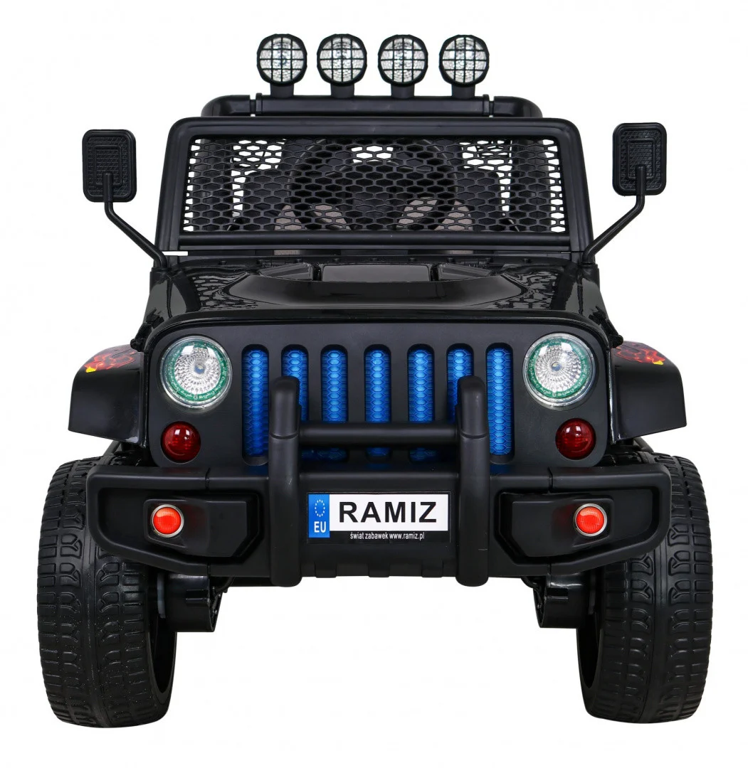 Raptor Drifter Flames terenski automobil + daljinski upravljač + 4x4 pogon + pretinac za pohranu + spori start + MP3 LED_3