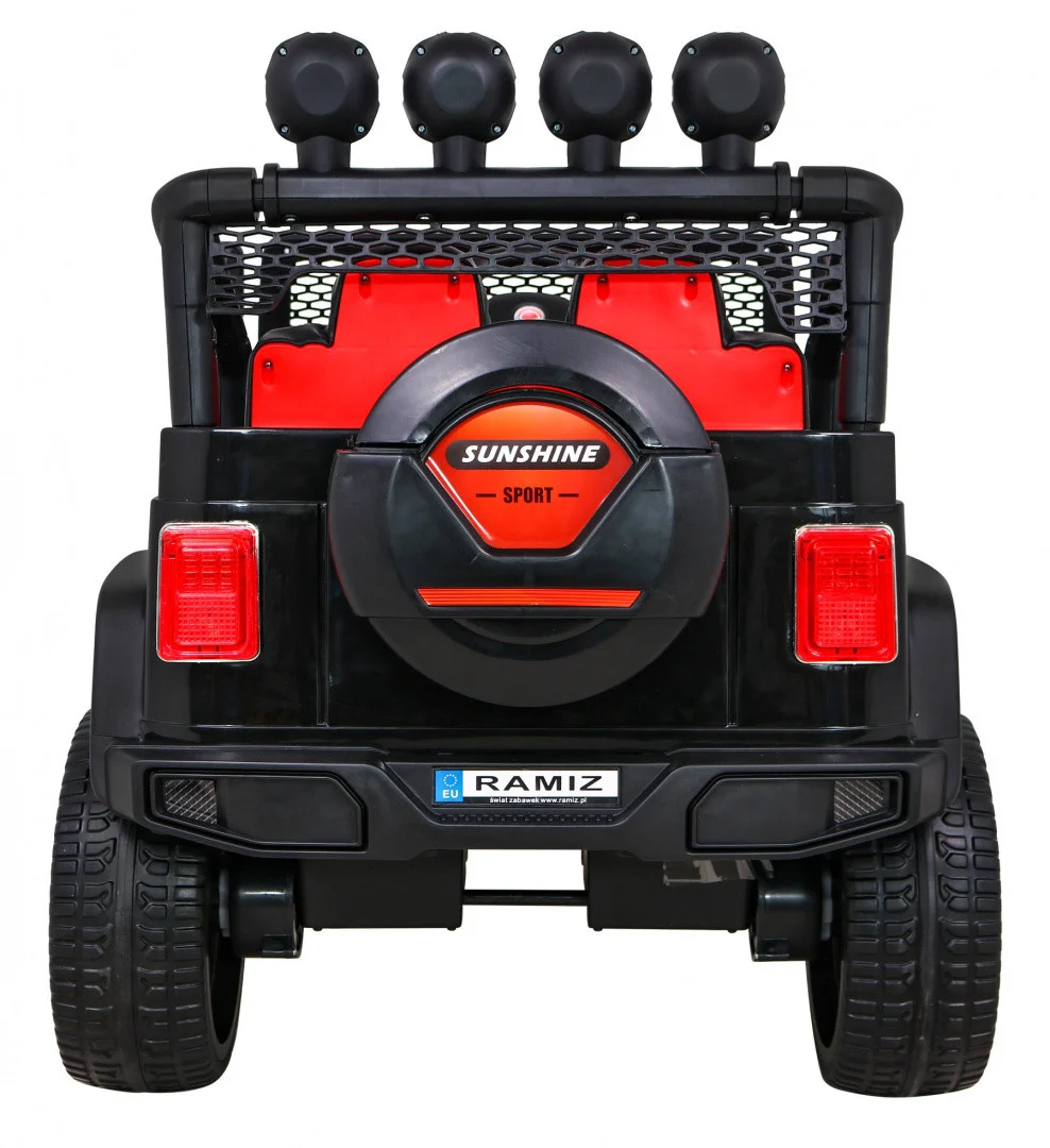 Raptor Drifter Flames terenski automobil + daljinski upravljač + 4x4 pogon + pretinac za pohranu + spori start + MP3 LED_6