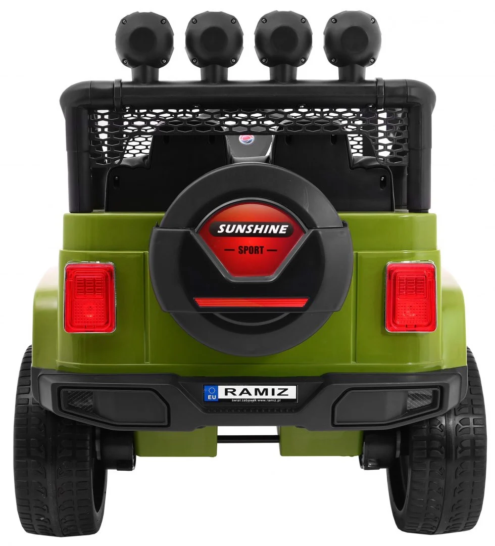 Raptor Drifter terenski automobil zeleni + daljinski upravljač + 4x4 pogon + pretinac za, zelena_3