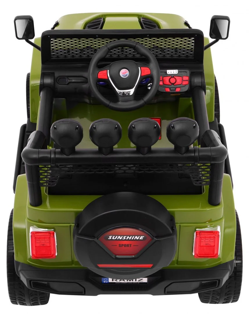Raptor Drifter terenski automobil zeleni + daljinski upravljač + 4x4 pogon + pretinac za, zelena_4