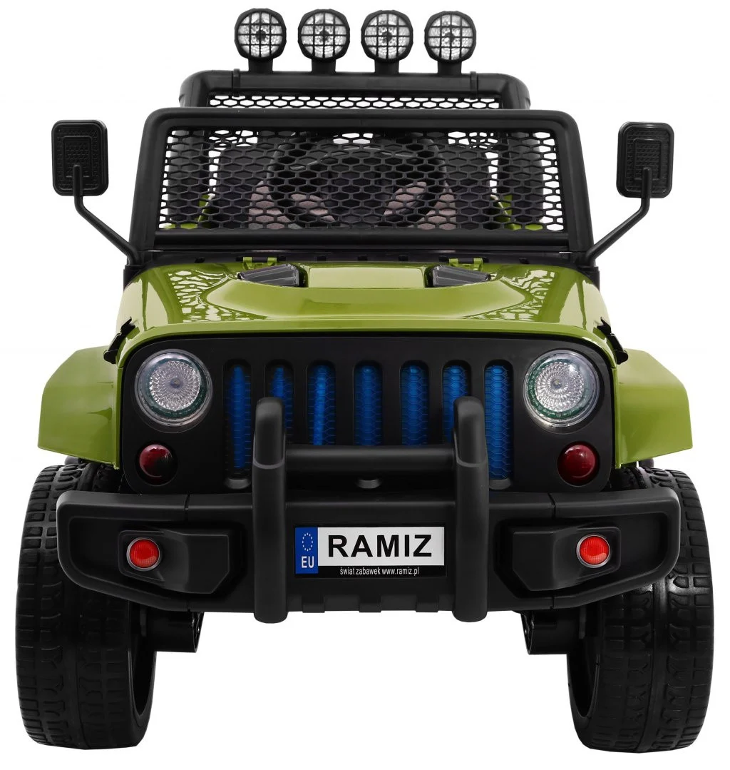 Raptor Drifter terenski automobil zeleni + daljinski upravljač + 4x4 pogon + pretinac za, zelena_6