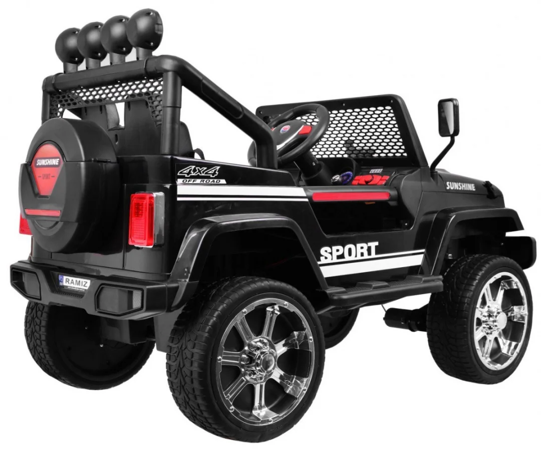 Raptor Drifter terensko vozilo crni + daljinski upravljač + 4x4 pogon_4