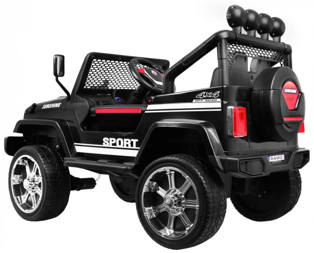 Raptor Drifter terensko vozilo crni + daljinski upravljač + 4x4 pogon_5