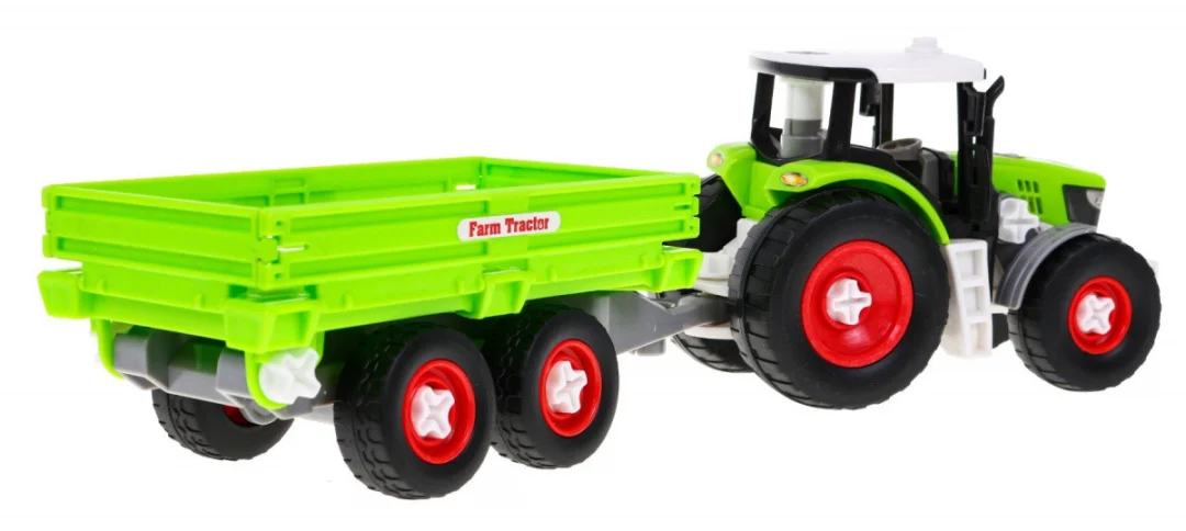 Rastavljivi traktor s prikolicom i odvijačem 3+_3