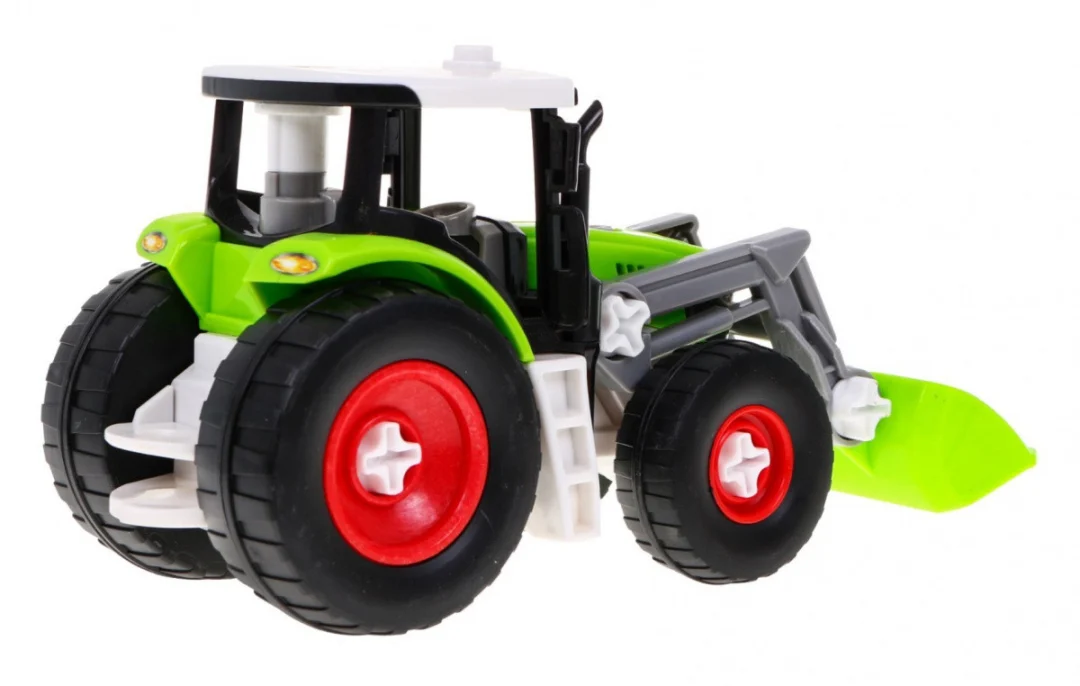 Rastavljivi traktor s prikolicom i odvijačem 3+_5