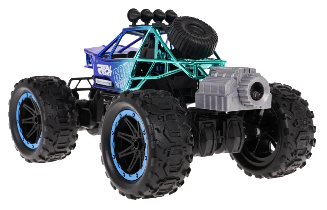 Real Rock Crawler RC s dimom, plavi_4