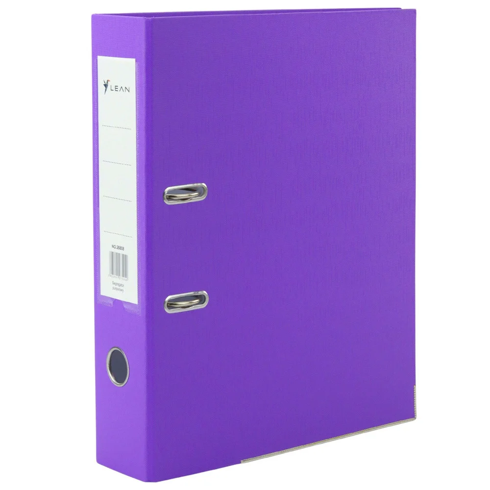Registrator A4 80 mm s polužnim mehanizmom ljubičasti_2