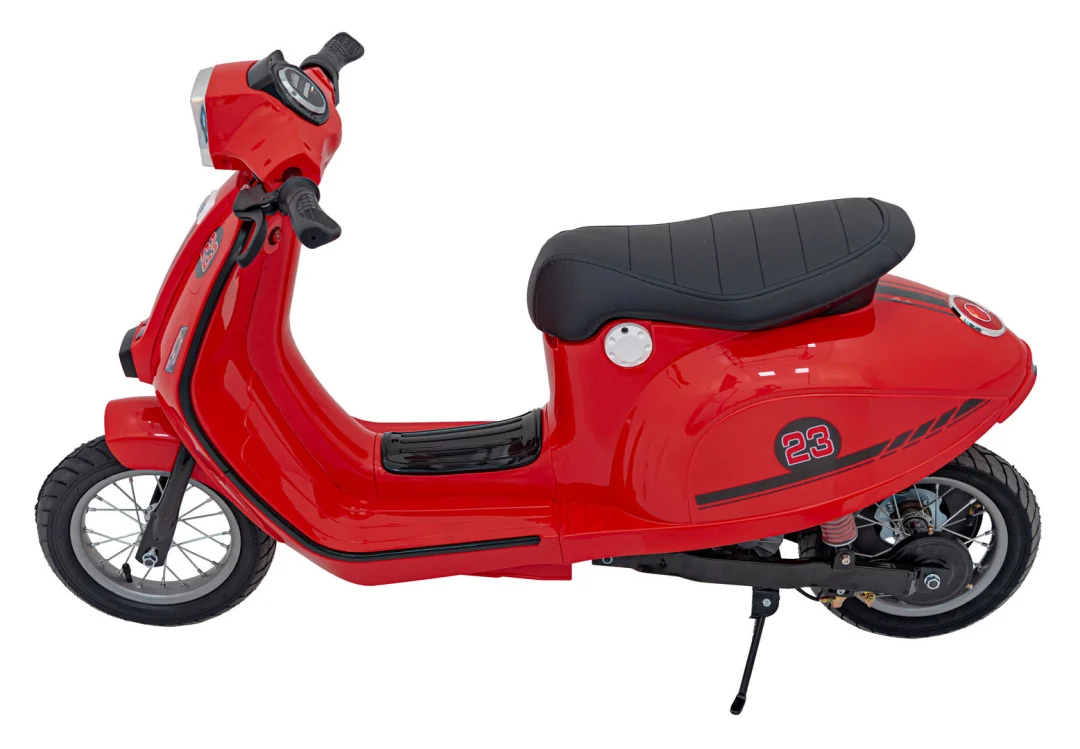 Retro skuter 23 Crveno motor na akumulator_7