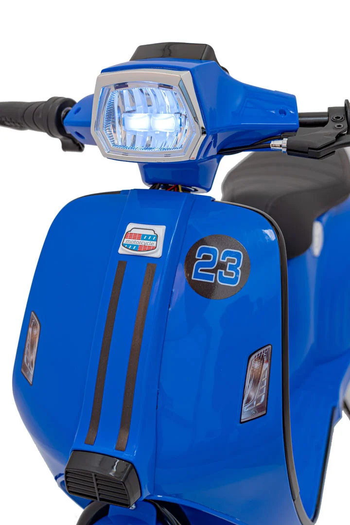 Retro skuter 23 plava motor na akumulator_16