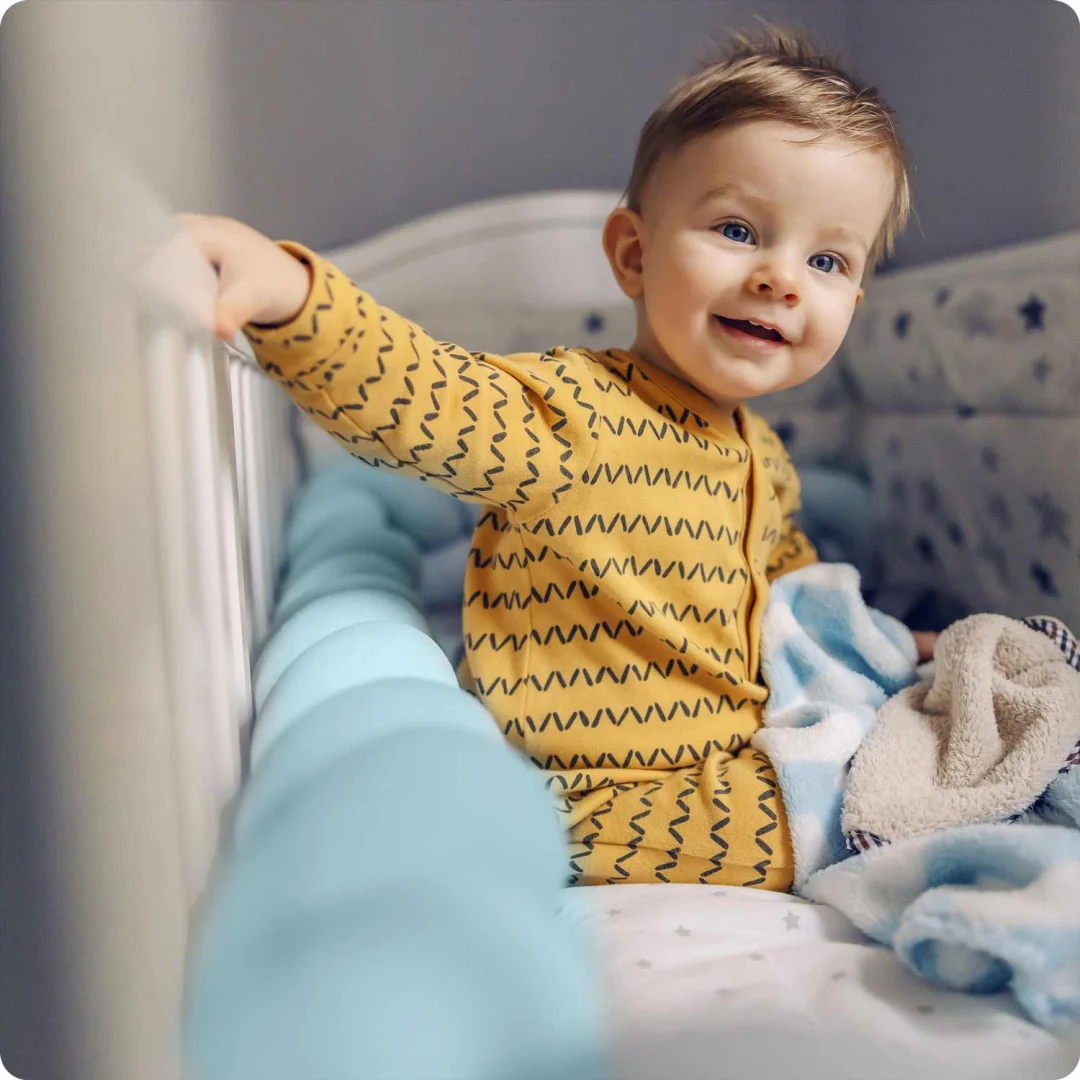 Ricokids 3m omotač za dječji krevetić - plavi_2