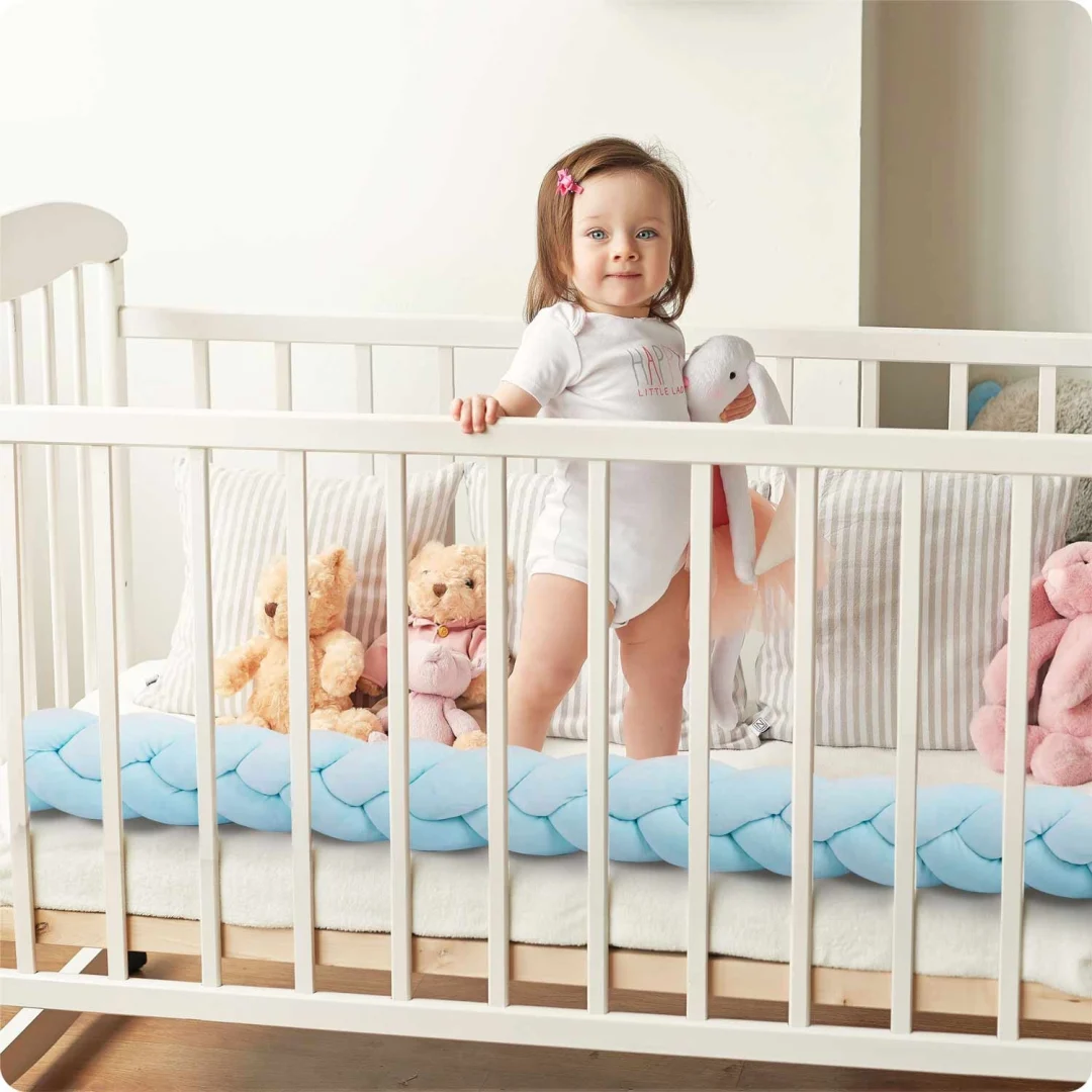 Ricokids 3m omotač za dječji krevetić - plavi_3