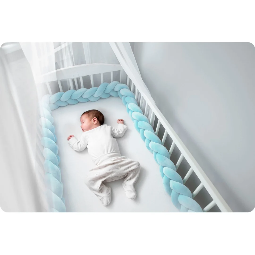 Ricokids 3m omotač za dječji krevetić - plavi_5