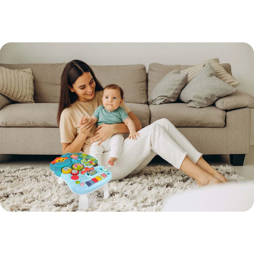 Ricokids 4-u-1 edukativni stol zeleni 781500_9