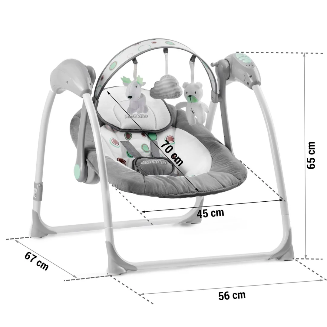 Ricokids 7321 automatska ljuljačka s glazbom_5
