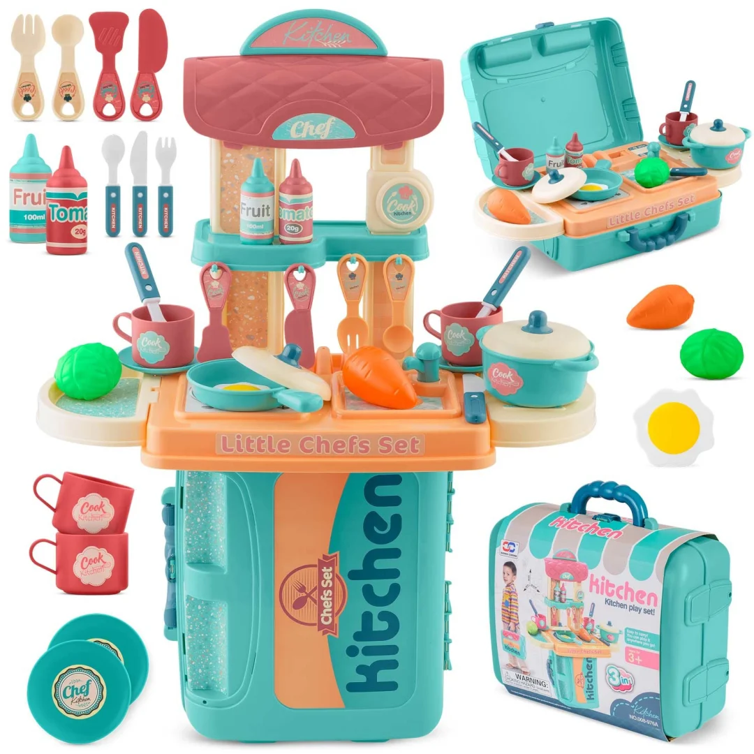Ricokids 772901 Dječja kuhinja s kutijom_1
