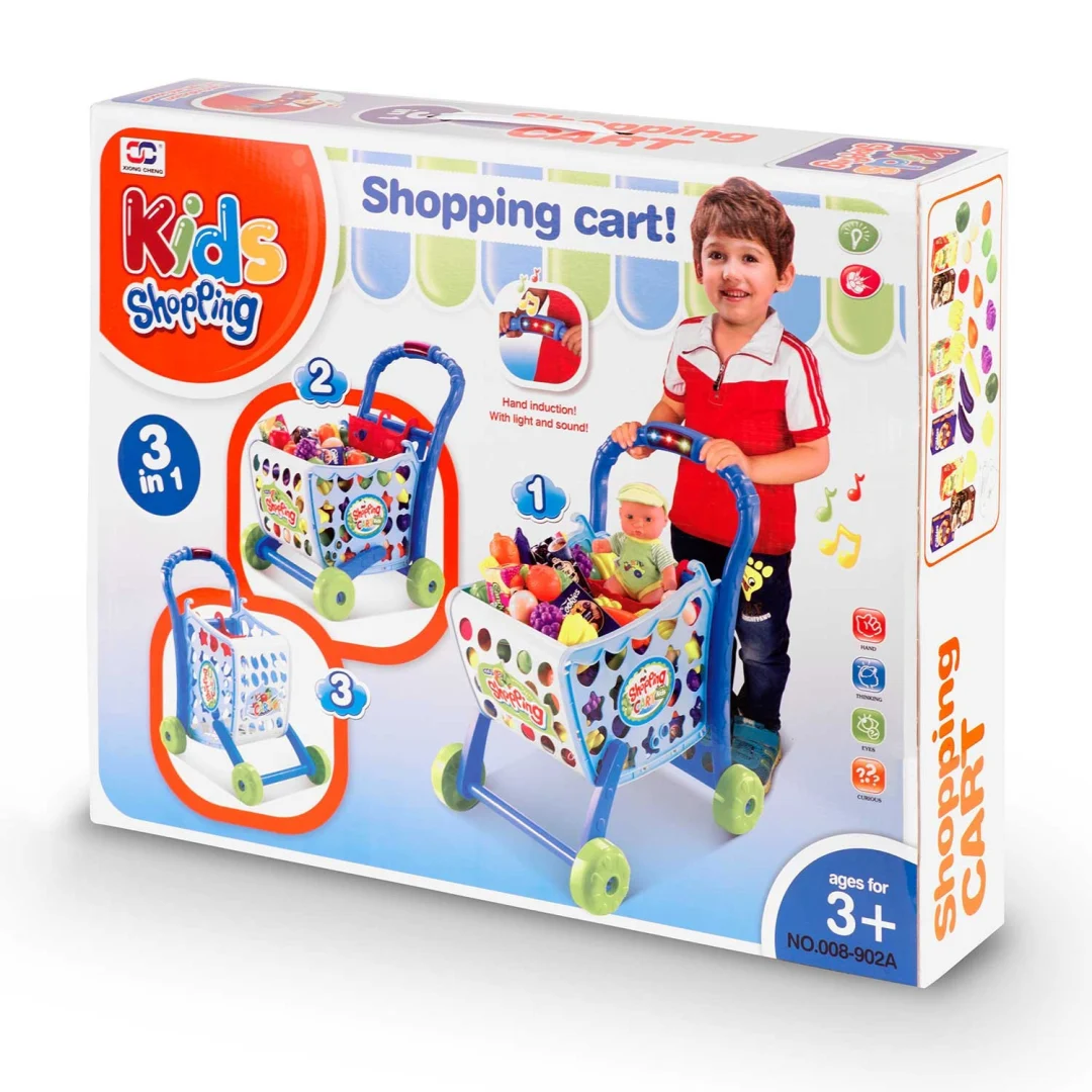 Ricokids 773400 kolica za kupovinu plava_4