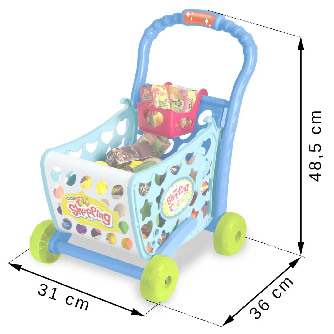 Ricokids 773400 kolica za kupovinu plava_9