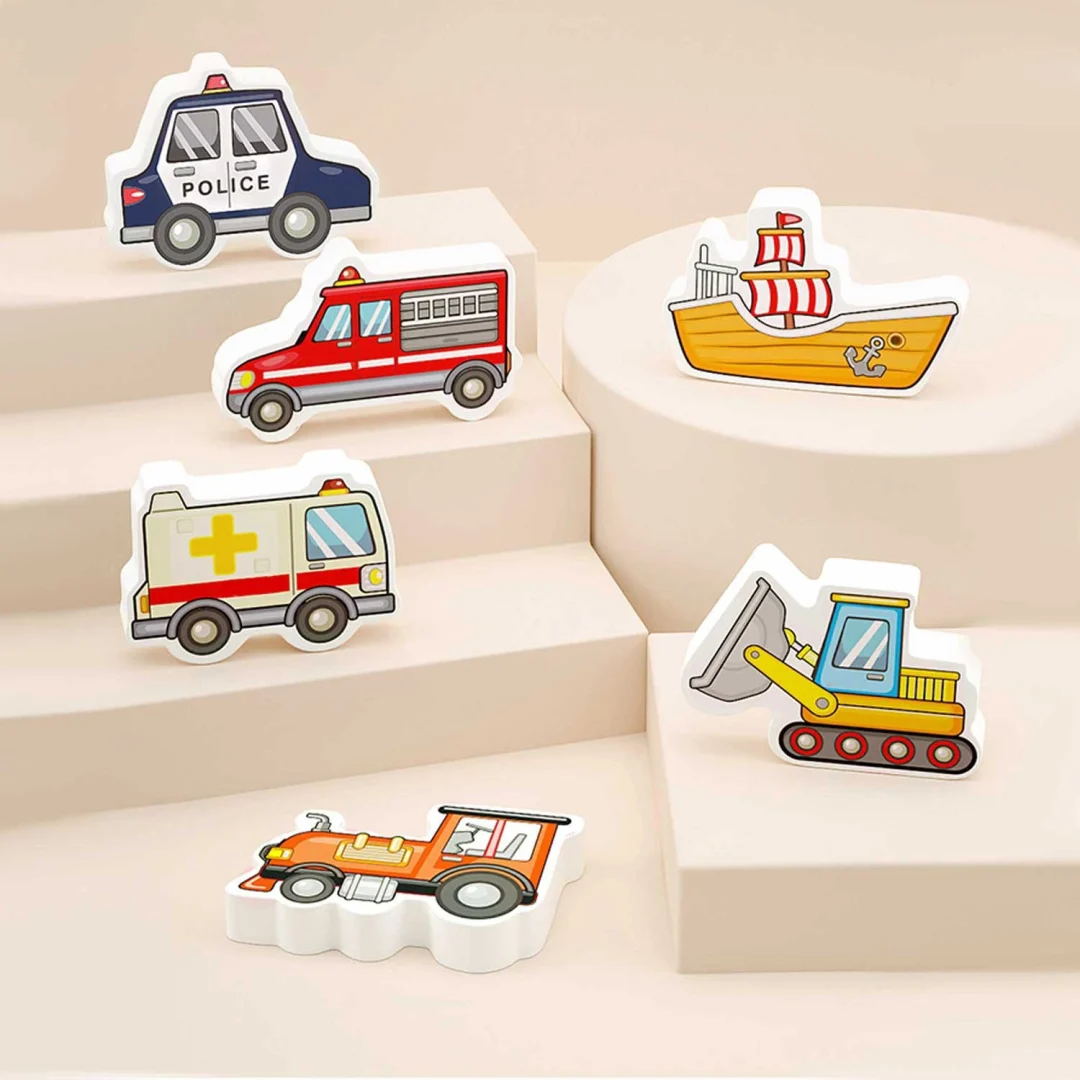 Ricokids 781400 Edukativna ploča s brojevima, životinjama i vozilima_3