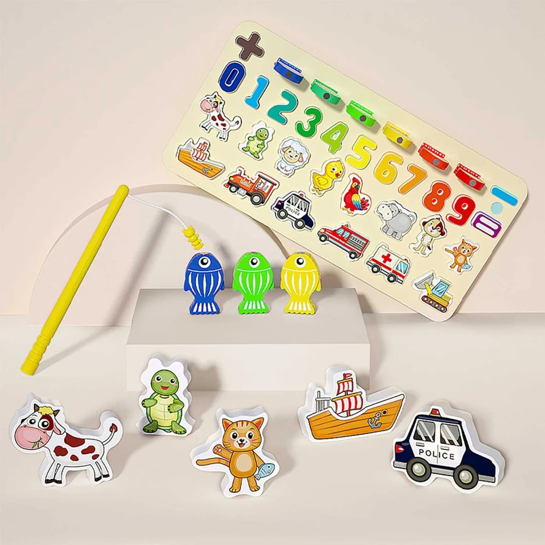 Ricokids 781400 Edukativna ploča s brojevima, životinjama i vozilima_7