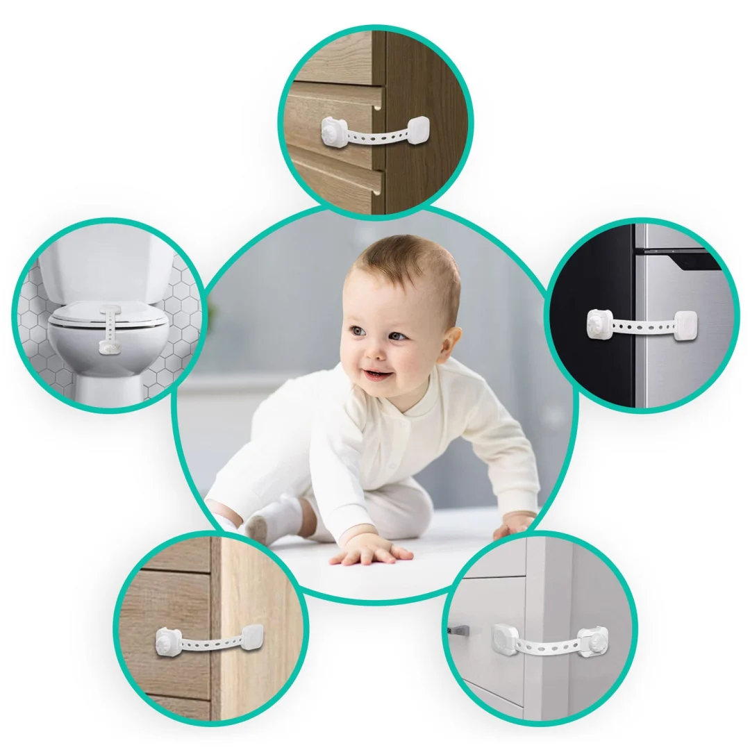 Ricokids 798200 zaštita od otvaranja ormarića 6 kom bijela_7