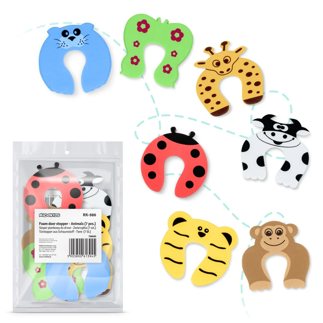 Ricokids 798600 čep za vrata 7 komada životinja_13