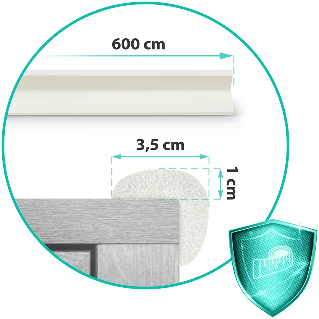 Ricokids 798710 Sigurnosna traka od pjene, bijela, 6 m_8