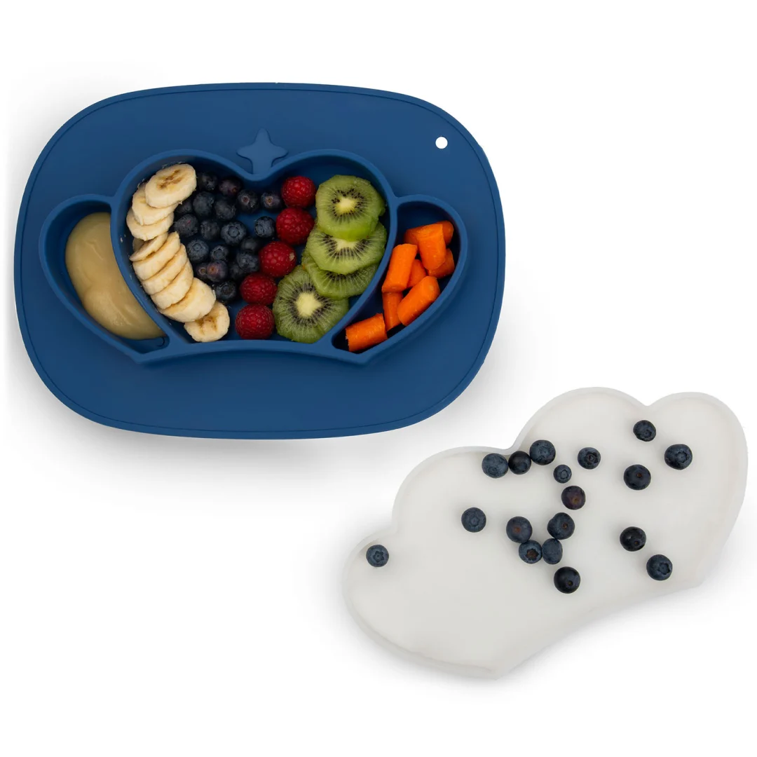 Ricokids Crown silikonski tanjur za hranjenje za djecu_8