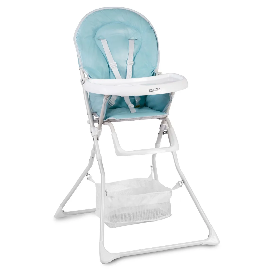 Ricokids FANDO hranilica sa stolom, plava + besplatna košara_1