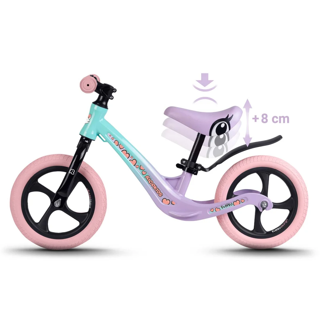 Ricokids FUNNU bicikl za ravnotežu za djecu, siva, var. 760504_9