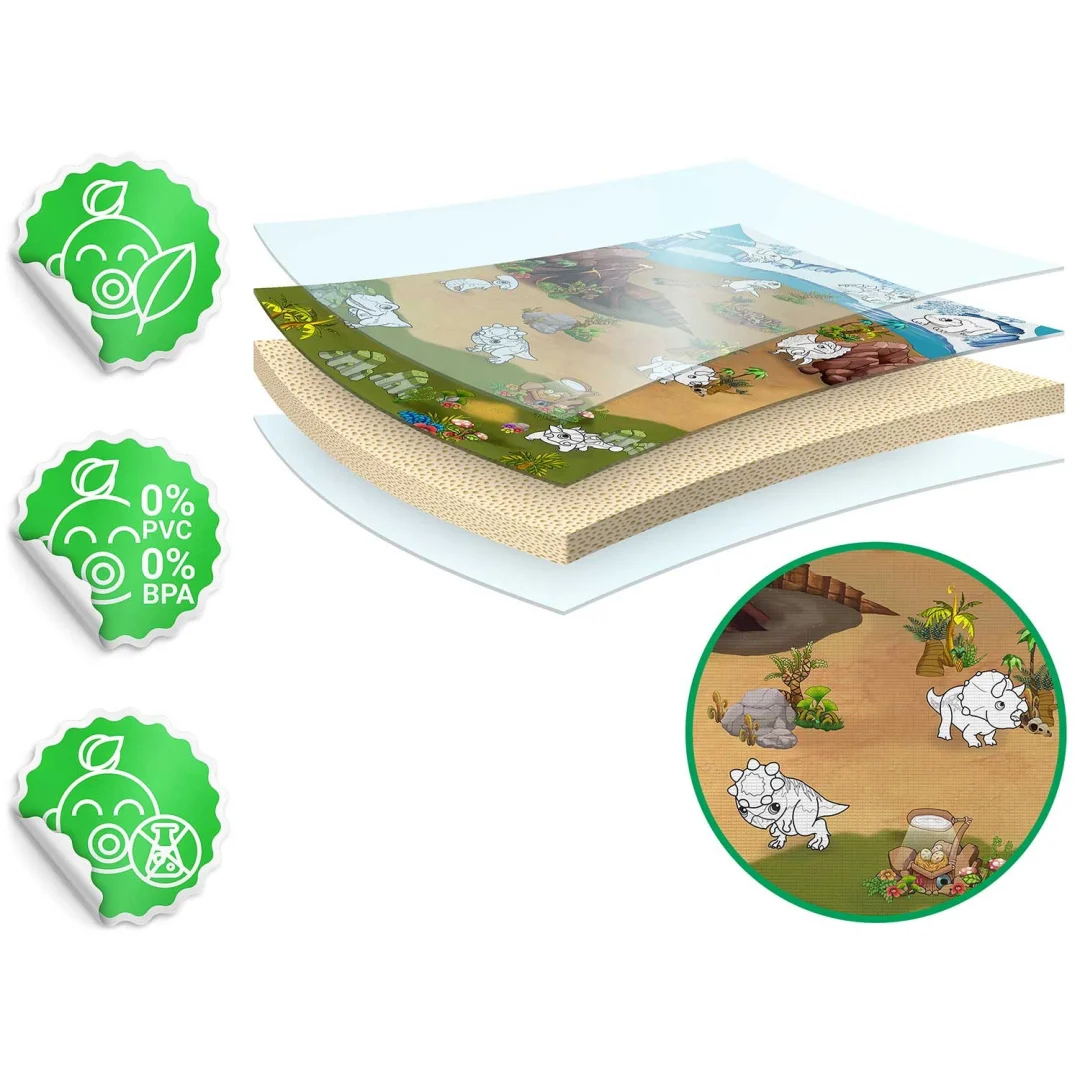 Ricokids RK-344 pjenasta podloga za bojanje, rolana, 120 x 90 x 0,3 cm, crvena, var. 734402_11
