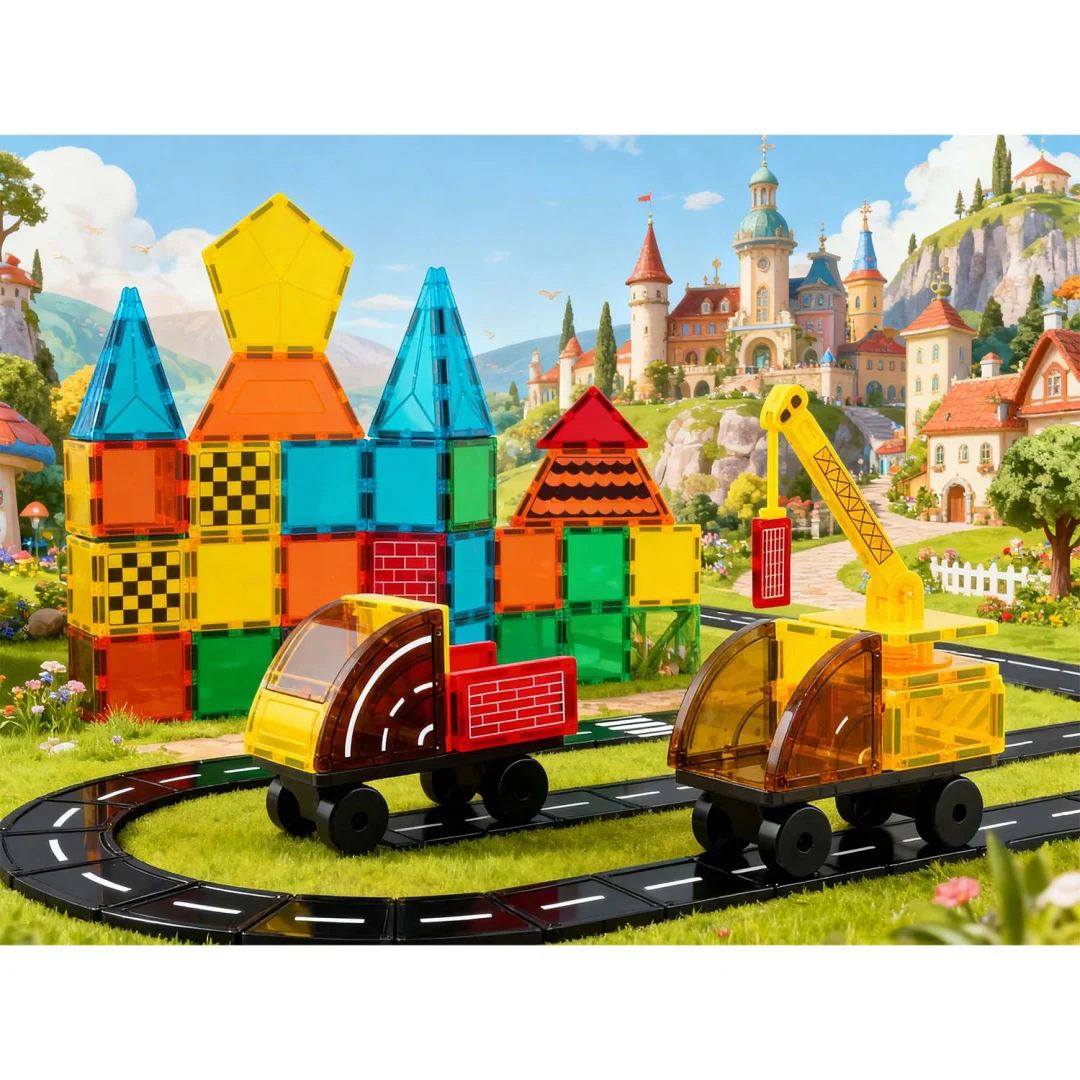 Ricokids RK-780 edukativne magnetske konstrukcijske kocke 72 kom_10