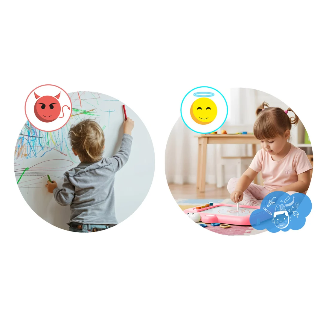 Ricokids RK-823 magnetska ploča za slaganje s tangramom za djecu, crvena_10
