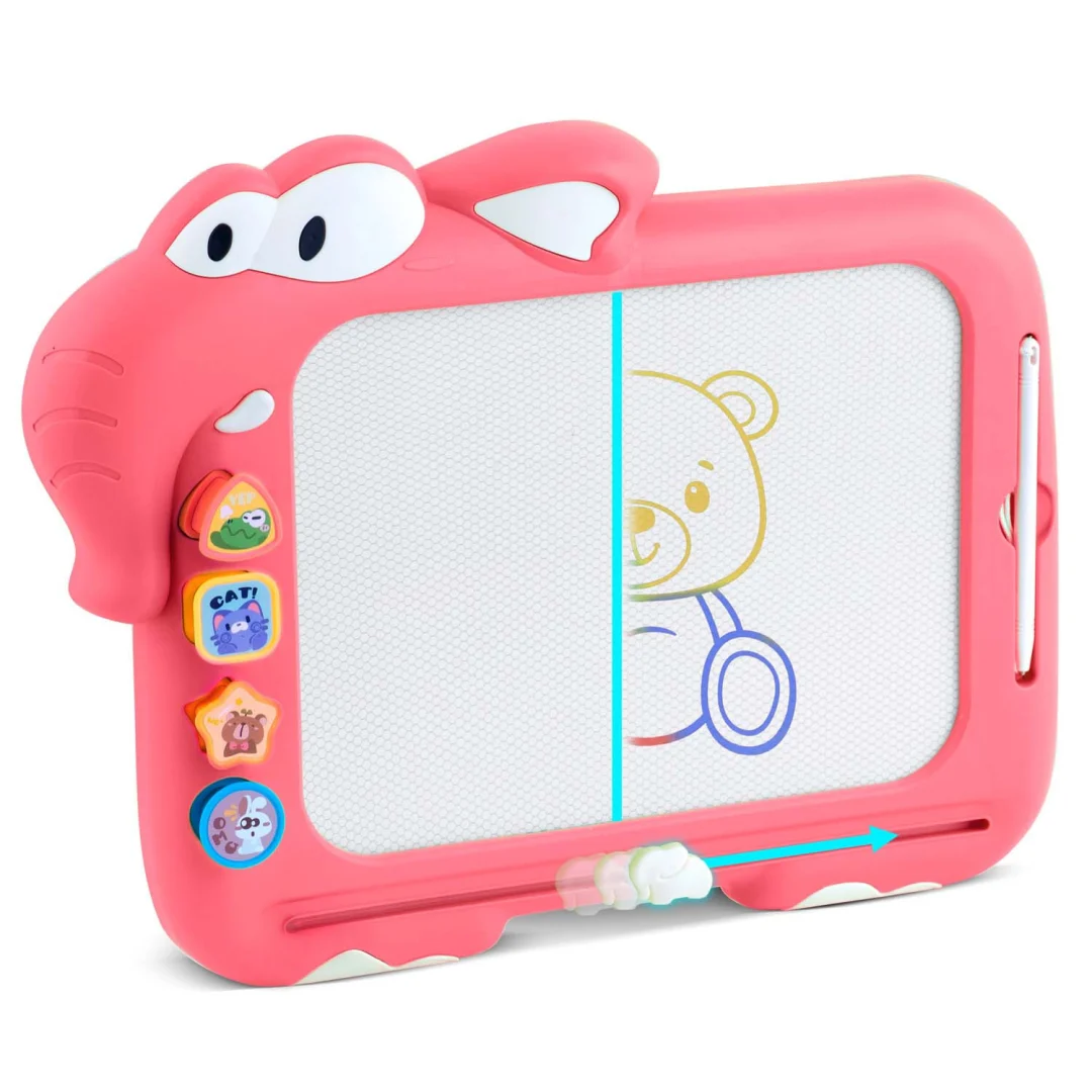 Ricokids RK-823 magnetska ploča za slaganje s tangramom za djecu, crvena_5