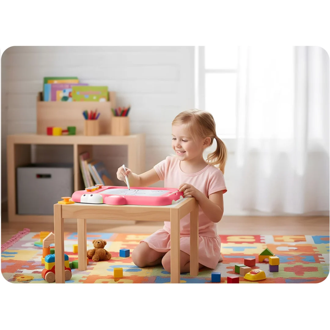 Ricokids RK-823 magnetska ploča za slaganje s tangramom za djecu, crvena_9