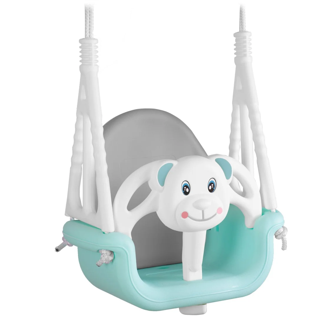 Ricokids ljuljačka s medvjedićem 3 u 1, tirkizna_2