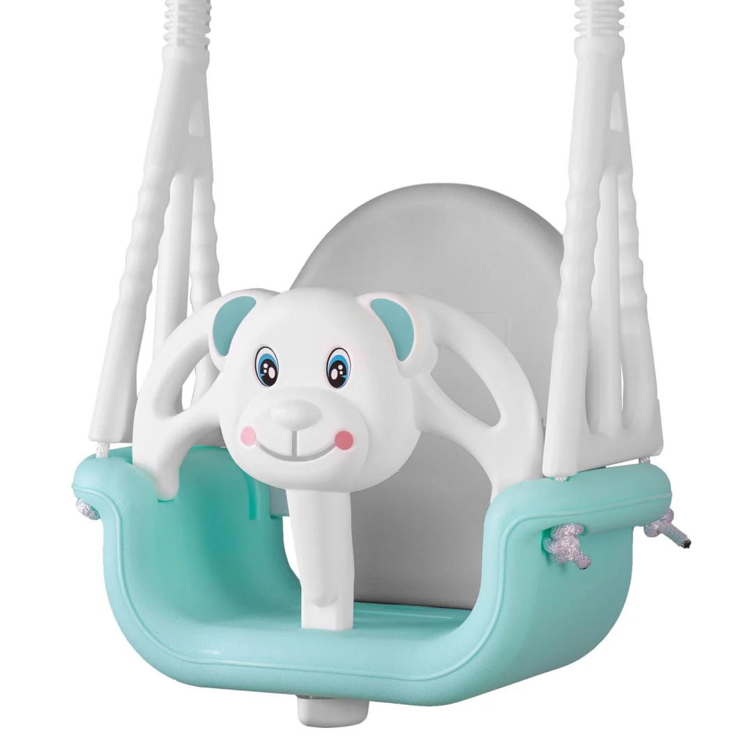 Ricokids ljuljačka s medvjedićem 3 u 1, tirkizna_4