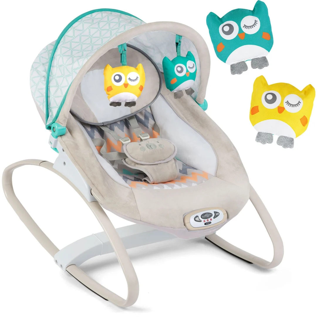 Ricokids ljuljačka s vibracijom i glazbom - siva_1