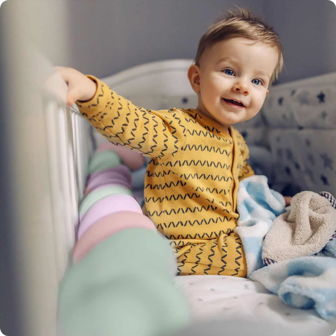 Ricokids marama za dječji krevetić 3m - mint-roza-ljubičasta_2