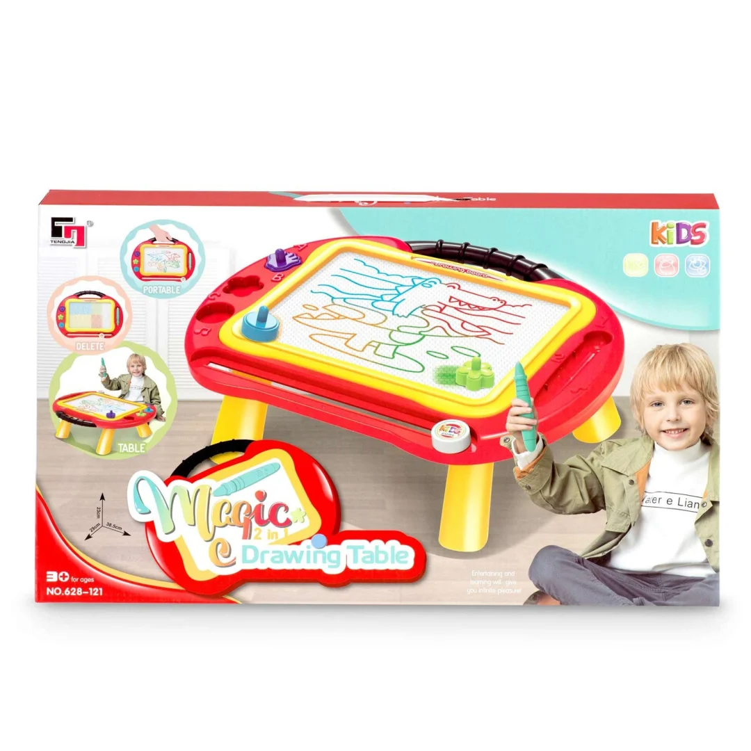 Ricokids ploča + stol za crtanje - crvena_8