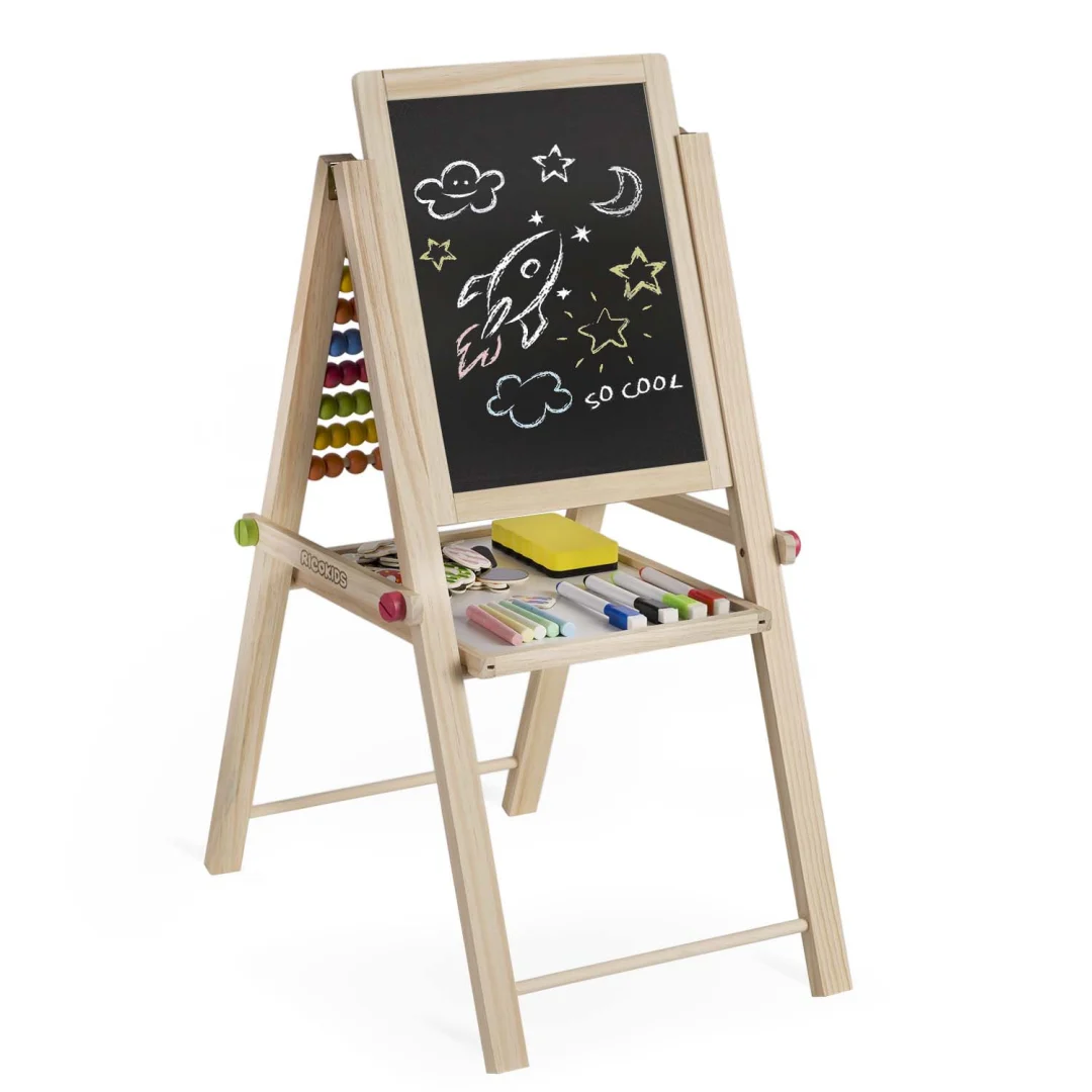 Ricokids sklopiva magnetska ploča za pisanje kredom_2