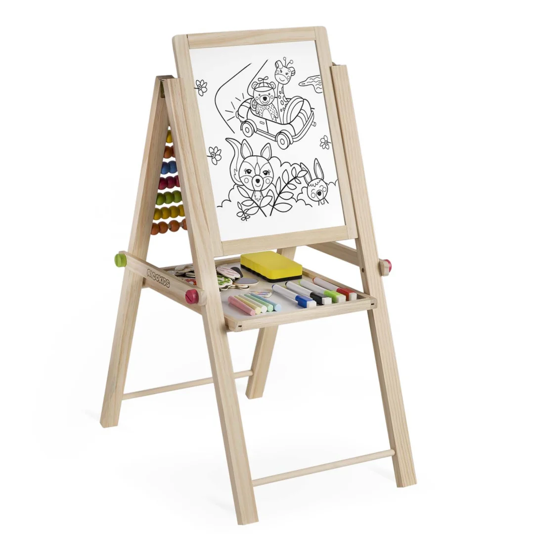 Ricokids sklopiva magnetska ploča za pisanje kredom_3